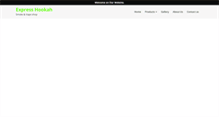 Desktop Screenshot of expresshookah.com